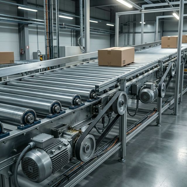 Automated Logistics Center Conveyor